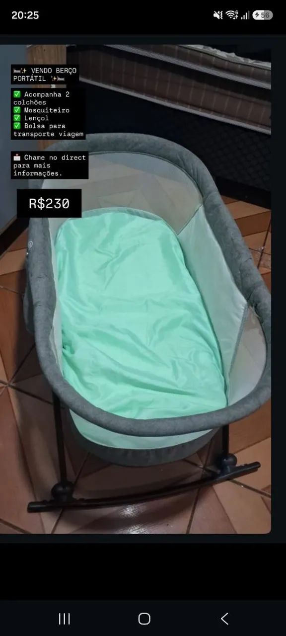 Berço Moisés 