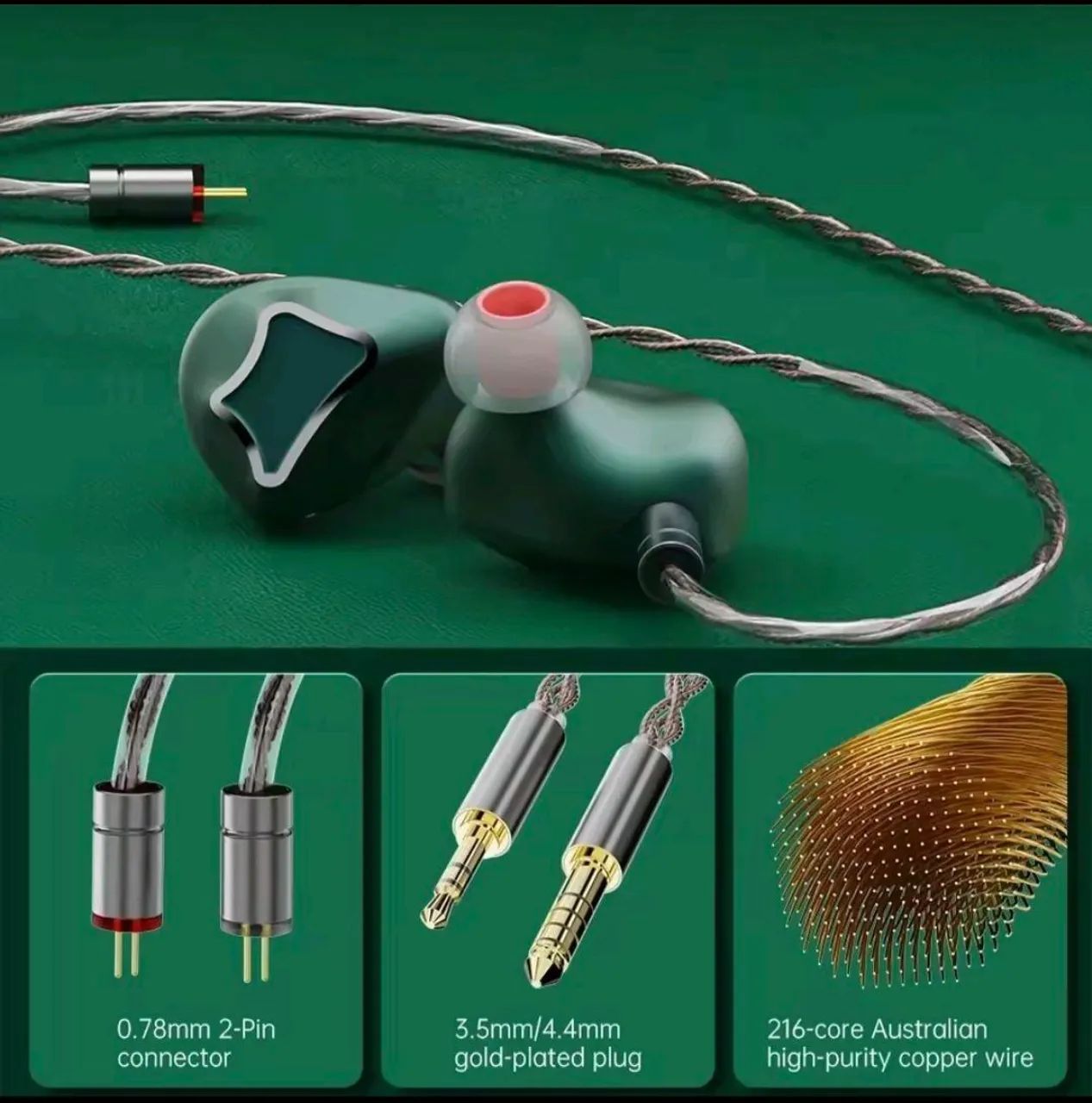 Fone IEM Hi-Res. - Foto 2
