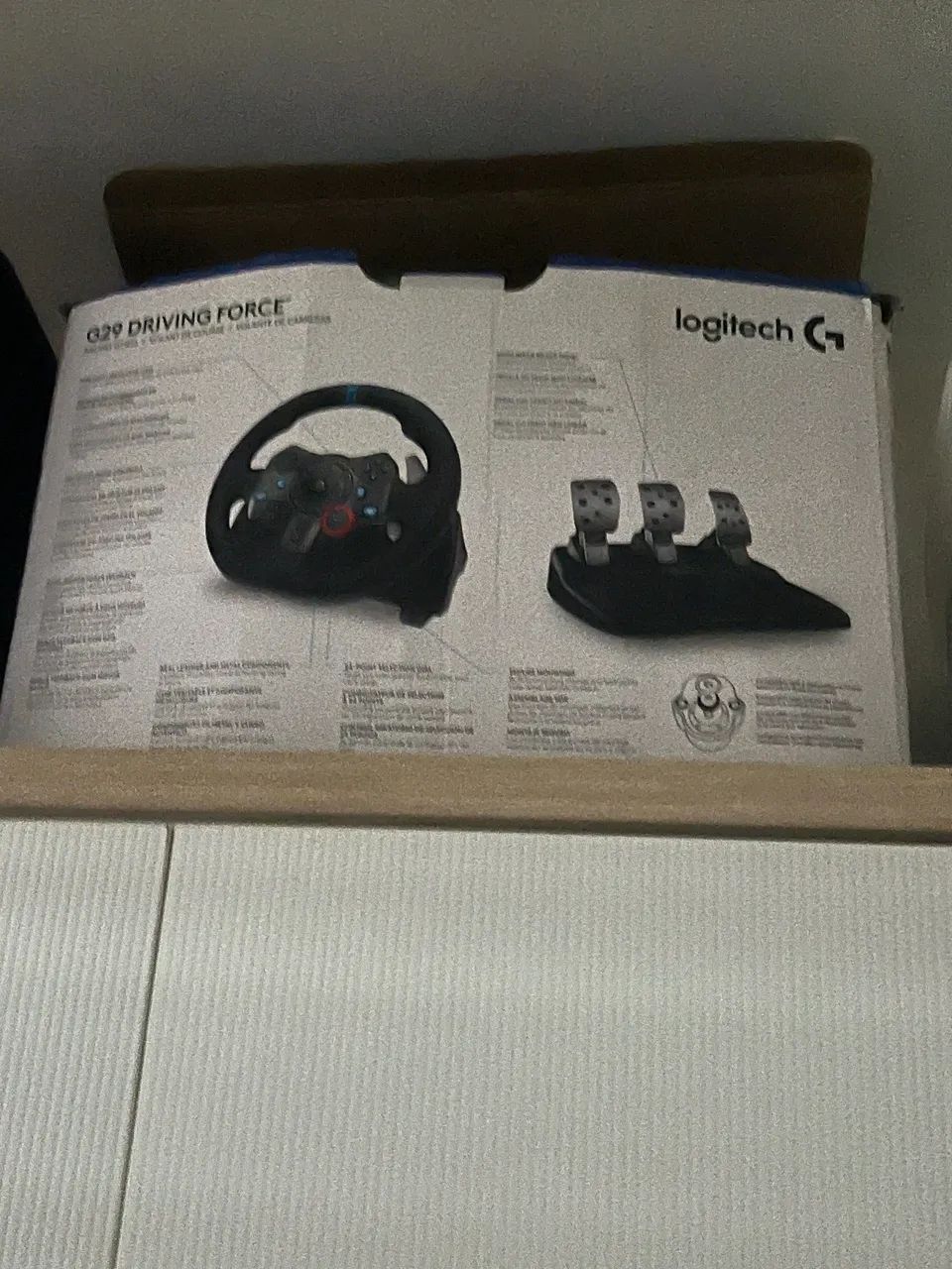 VOLANTE LOGITECH G29 DRIVING FORCE PARA PS5, PS4, PS3 E PC - Foto 2