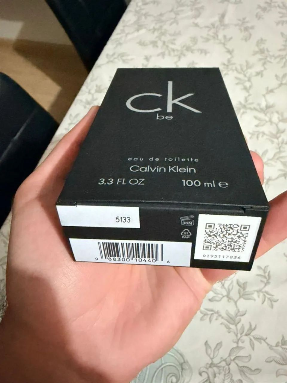 Perfume unissex Calvin Klein be ck 100ml