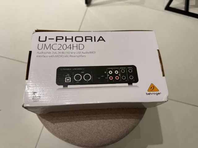 Interface de Áudio