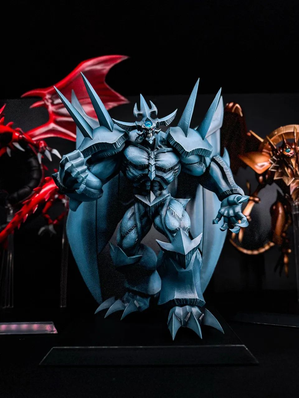 Deuses egipcios kotobukiya yugioh (rá, slifer e obelisco) LEIA - Foto 3