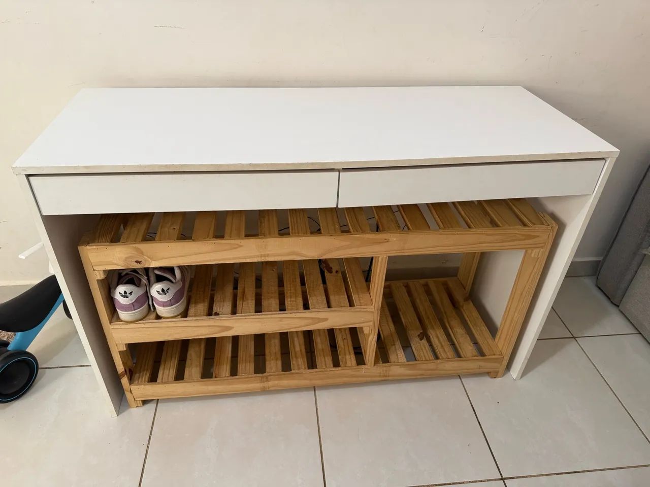 Escrivaninha Multiuso com 2 Gavetas - Foto 2