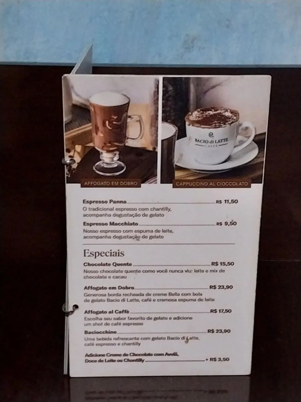 Menu Cardápio Caffetteria Bacio - Foto 4