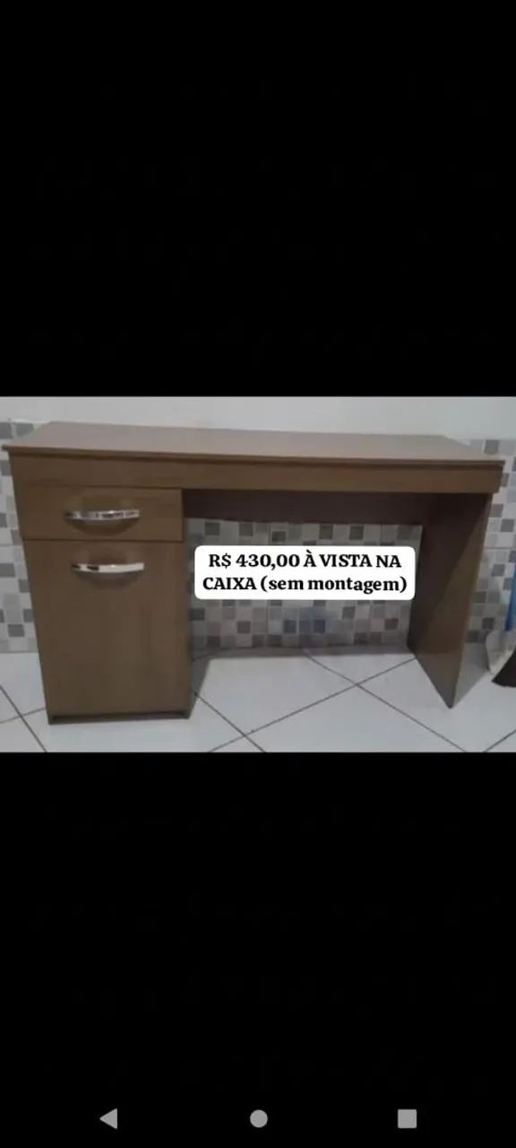 Escrivaninha NA CAIXA NOVO  - Foto 3