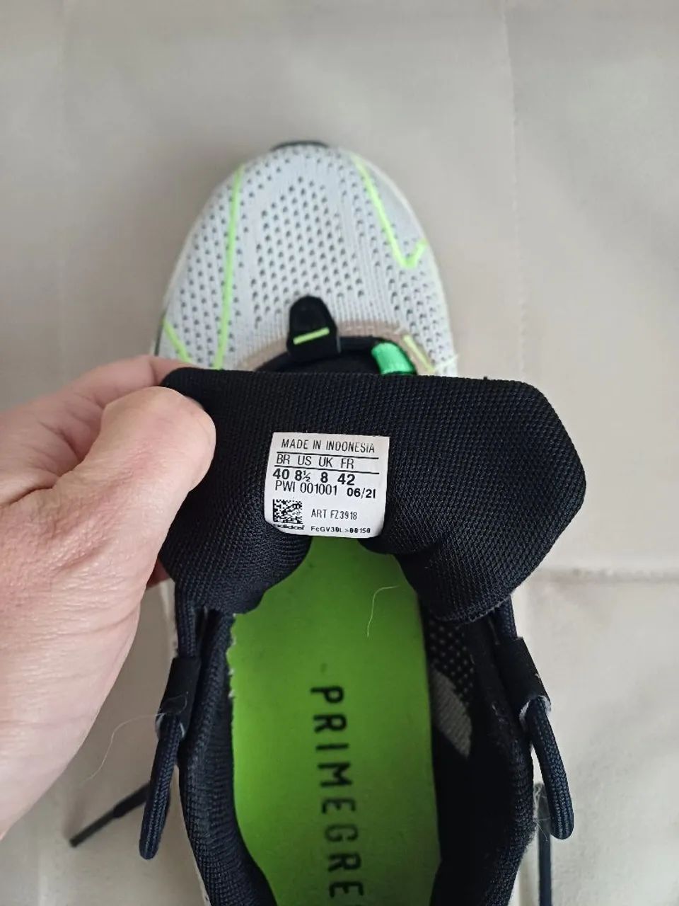 Tênis Adidas x9000l4 jetboost prime green tam 40 - Calçados