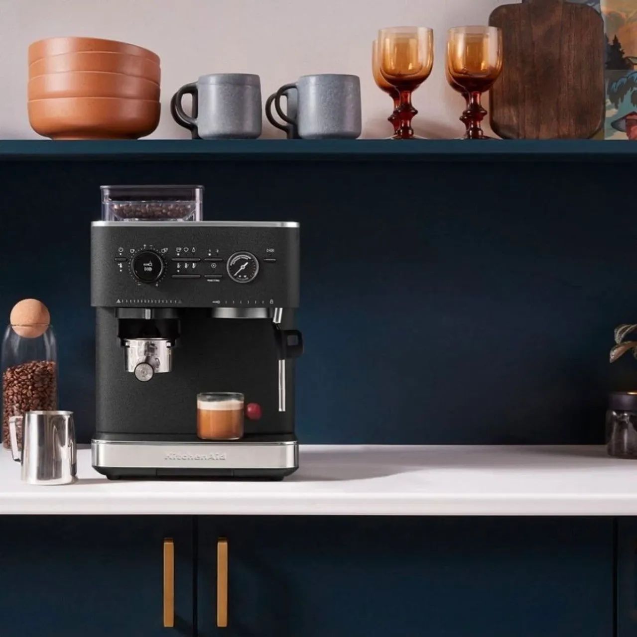 Cafeteira KitchenAid para Expressos com Moedor - Foto 2