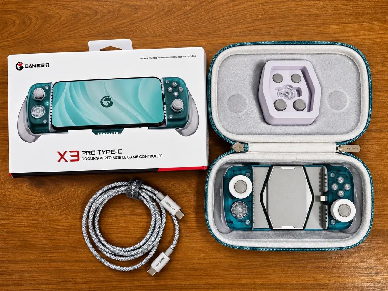 GameSir X3 Pro Type-C Controle Mobile com COOLER PELTIER