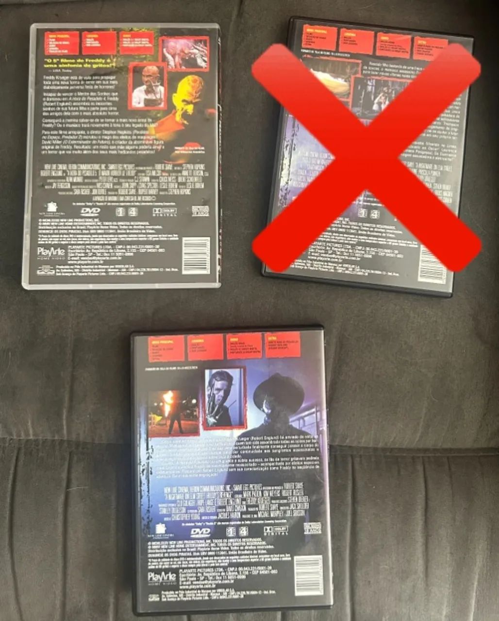 DVDs A HORA DO PESADELO 2 E 5  - Foto 3