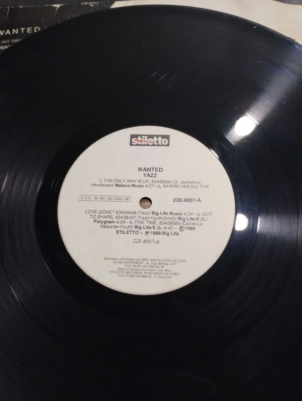 Vendo disco vinil LP internacional música dance  - Foto 4