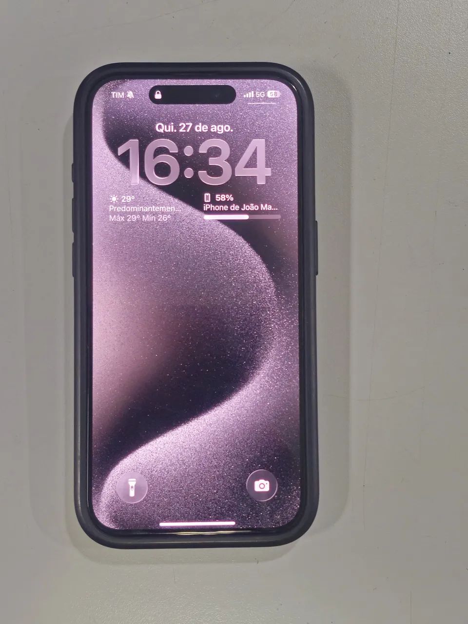 iPhone 15 pro 128Gb - Preto - Foto 2