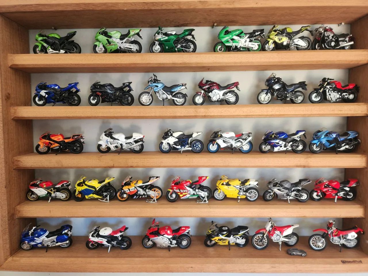 Miniaturas reais moto