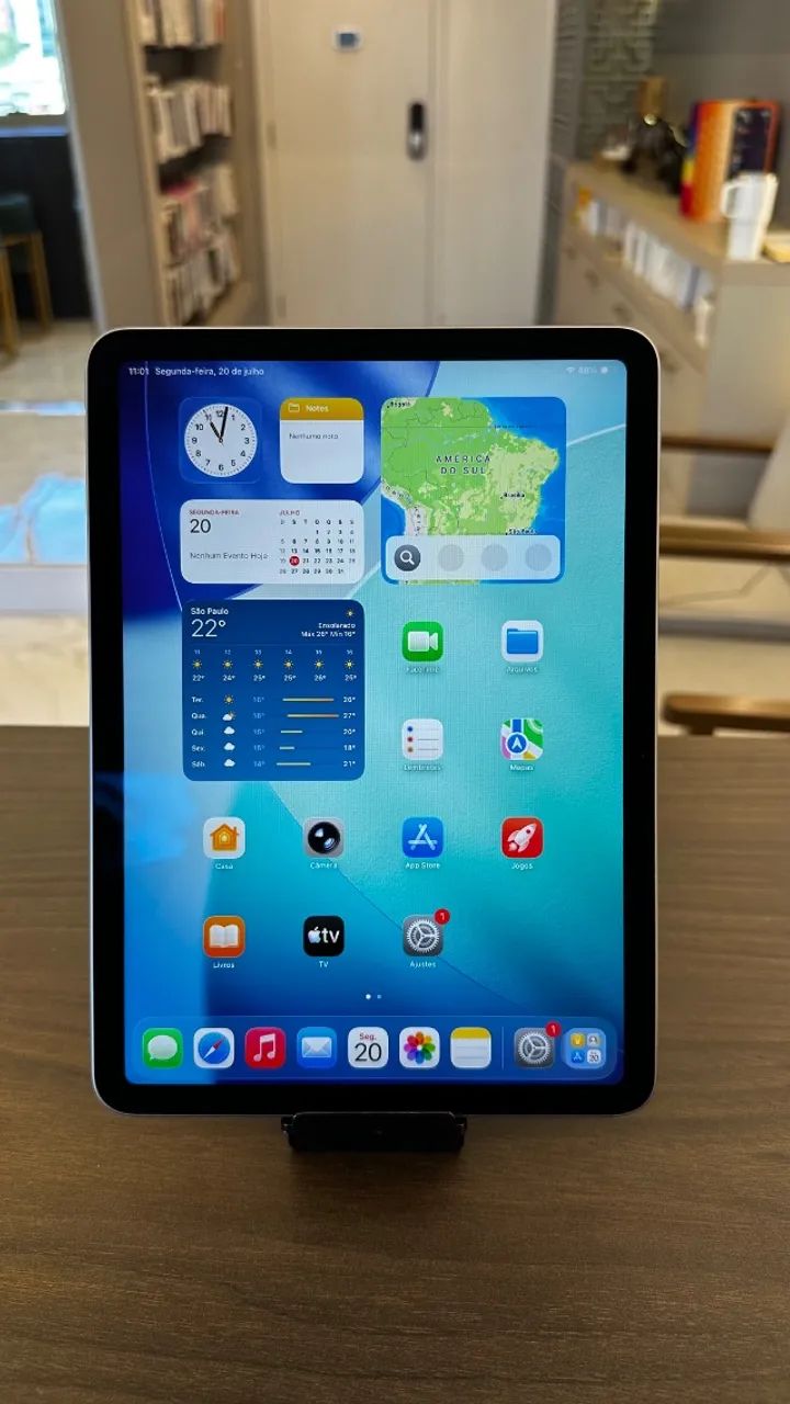 IPAD AIR M3 128GB WIFI 11 POLEGADAS SEMINOVO / LOJA FÍSICA - Foto 3