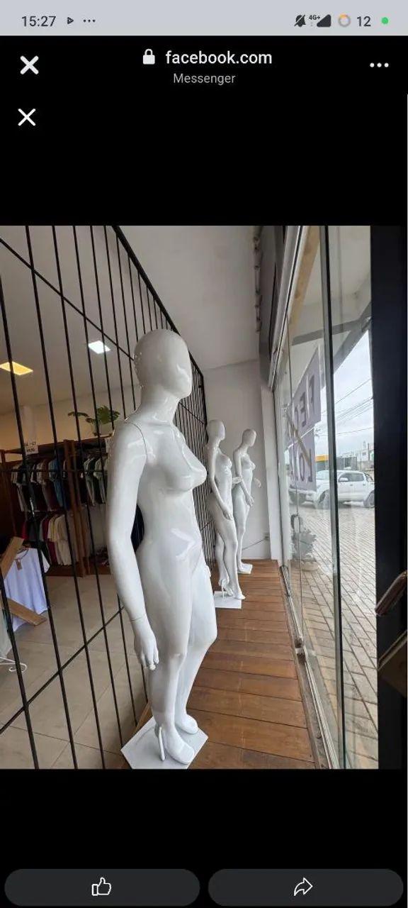 MANEQUIM DE FIBRA