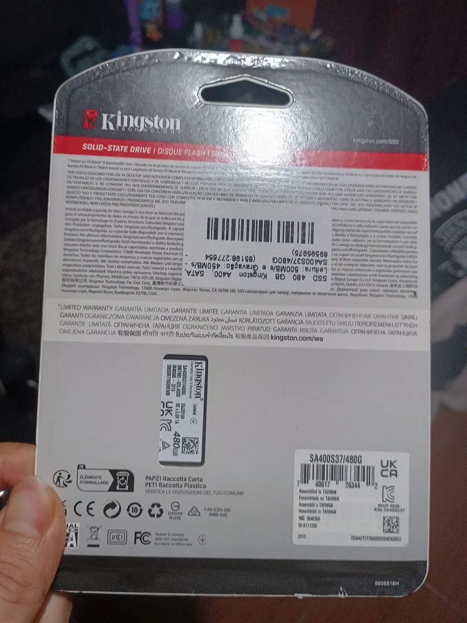 SSD 480 Kingston  - Foto 2