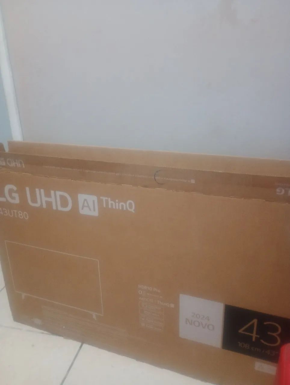 TV LG 4K 43 POLEGADAS.