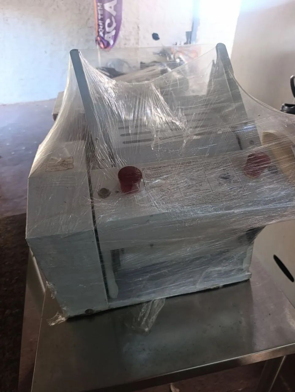 Material pra fábrica de salgados 