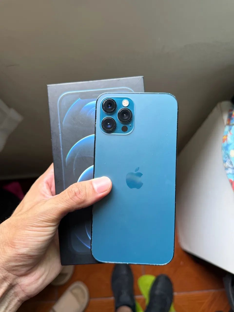 IPHONE 12 PRO MAX AZUL PACÍFICO 128GB