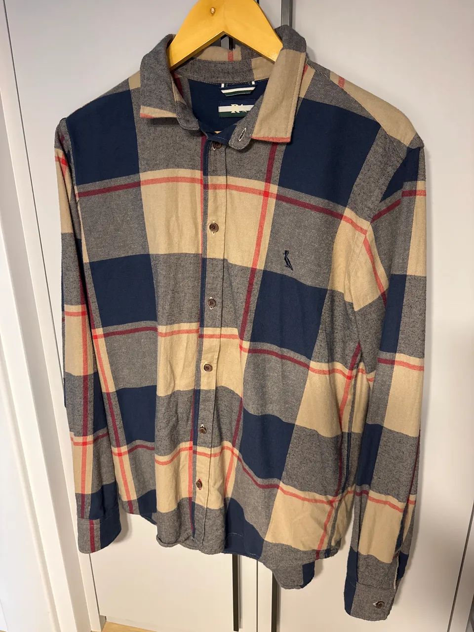 Camisa reserva xadrez 