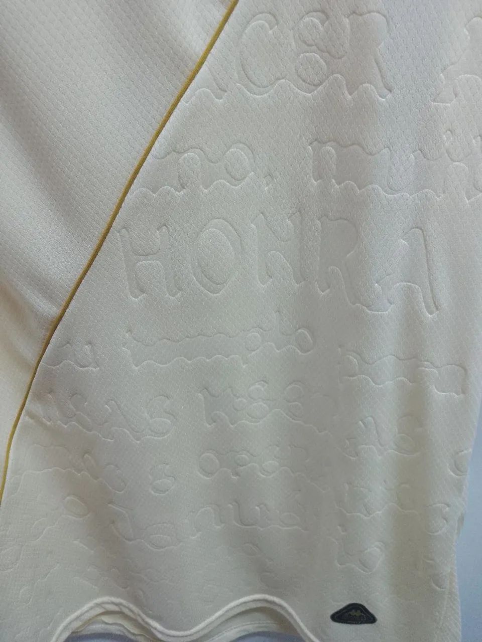 Camiseta Kappa Vasco creme Tam GG - Foto 5