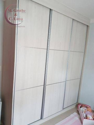 Apto no Coração do Jardim Aquárius 111m² 3 dormitórios sendo 1 suíte todo planejado c/ chu - Foto 12