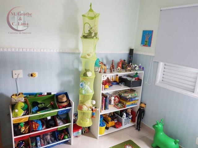 Apto no Coração do Jardim Aquárius 111m² 3 dormitórios sendo 1 suíte todo planejado c/ chu - Foto 17