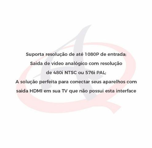 Conversor De Hdmi Para Video Composto 3rca Av - Foto 4