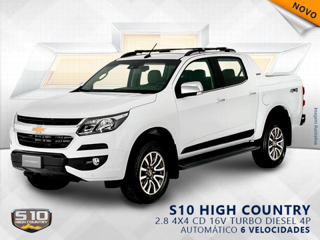 CHEVROLET S10 2.8 HIGH COUNTRY 4X4 CD 16V TURBO DIESEL 4P AUTOMÁTICO