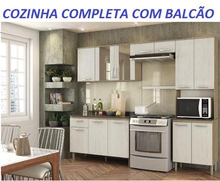 Otimo Preço Linda Cozinha Completa Com Balcão Nova 789,00(Entrego e Monto)