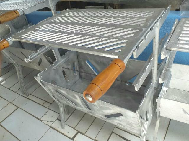 Churrasqueiras G desmontavel aluminio