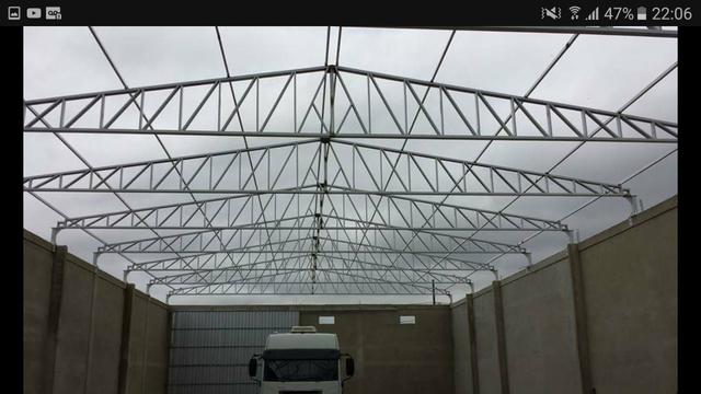 Permuto Coberturas Metálicas por terreno - Foto 6