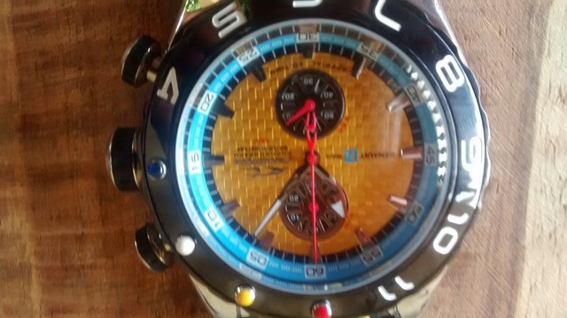 Relógio chronotech Renaut F1 