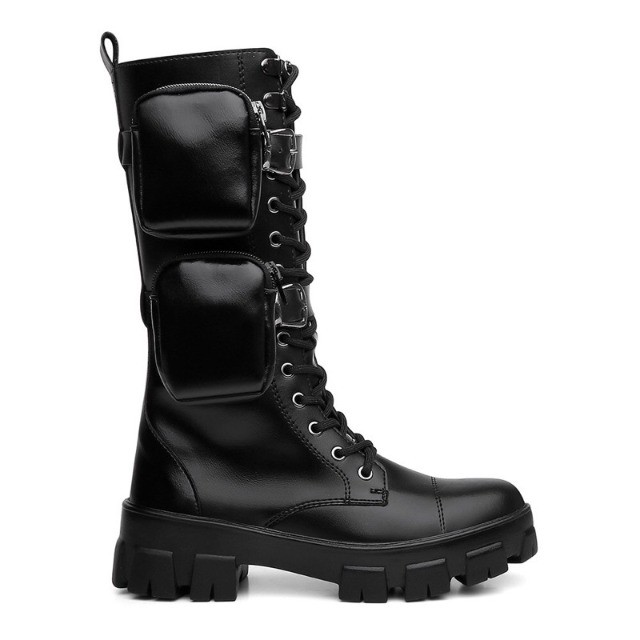 Bota Coturno Feminina Tratorada - Foto 4