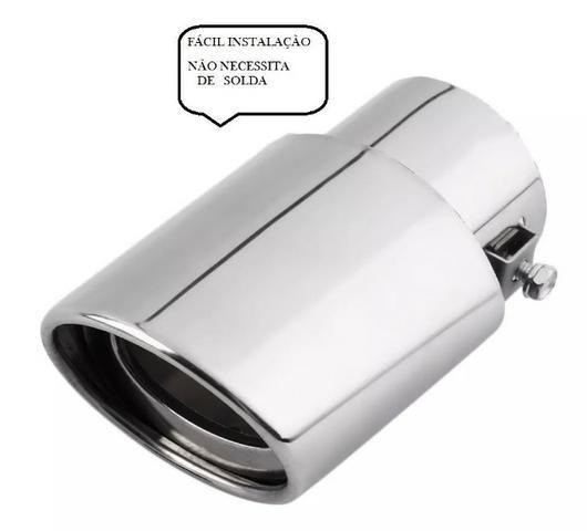 Ponteira Inox Briland Para Todos os Carros Com Descarga Reta