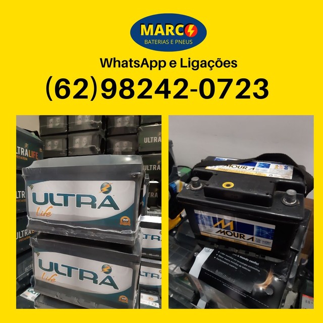 Bateria NOVA e USADA (Entrega grátis)