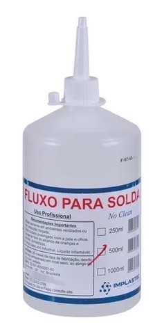Fluxo Para Solda No Clean 500ml Garantia Eletronicos - Loja Natan Abreu 