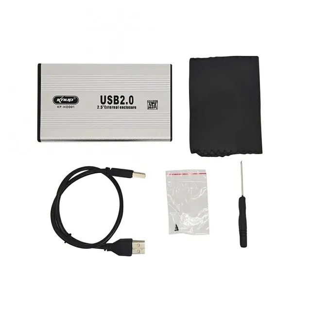 Case gaveta para HD de 2.5 USB 2.0 original lacrado - Foto 3