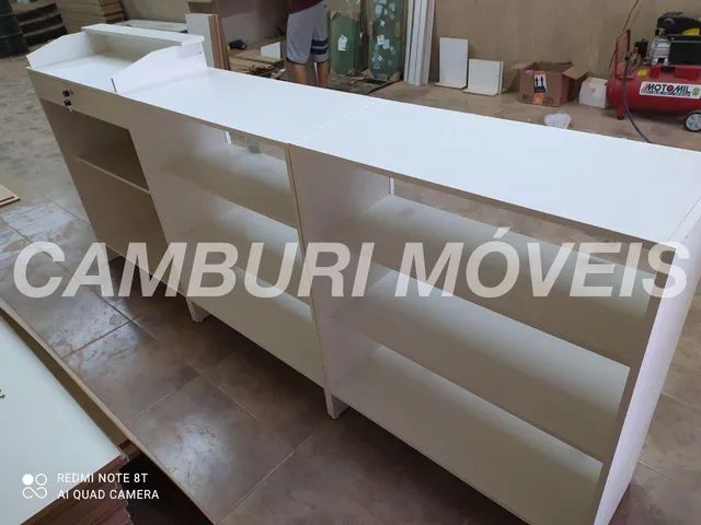 BALCÃO VITRINE CAIXA FECHADO - NOVO - ENTREGA RÁPIDA  - Foto 2