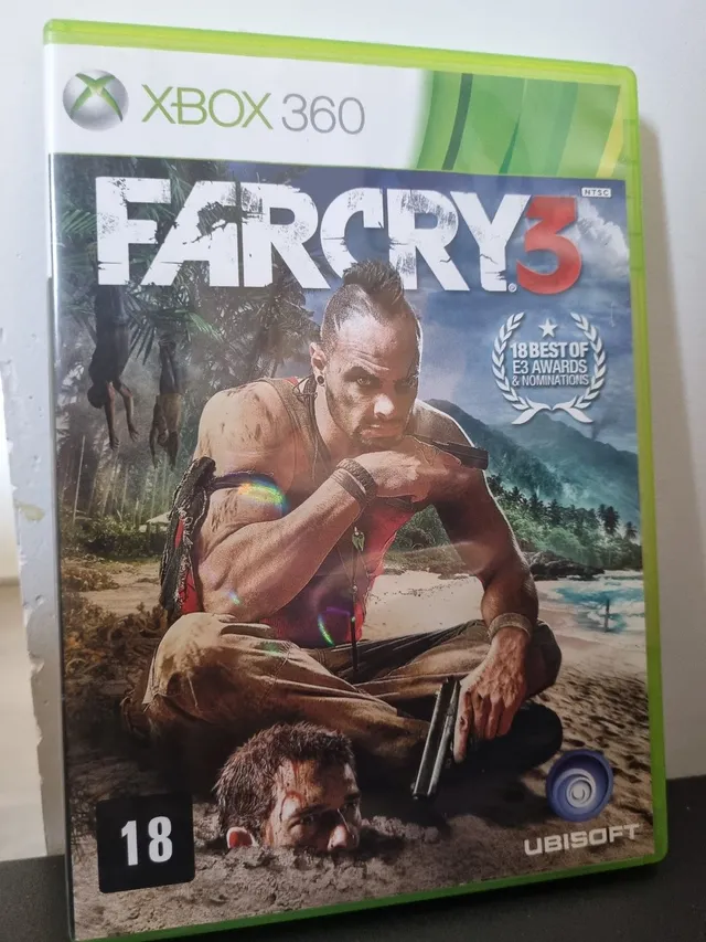 Jogo do Far Cry 3 que roda tanto em Xbox 360 quanto Xbox one