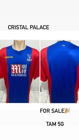 Camusa de futebol Cristal Palace