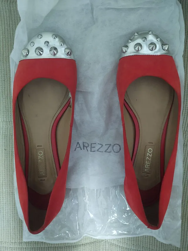 Sapatilha Arezzo, tamanho 36