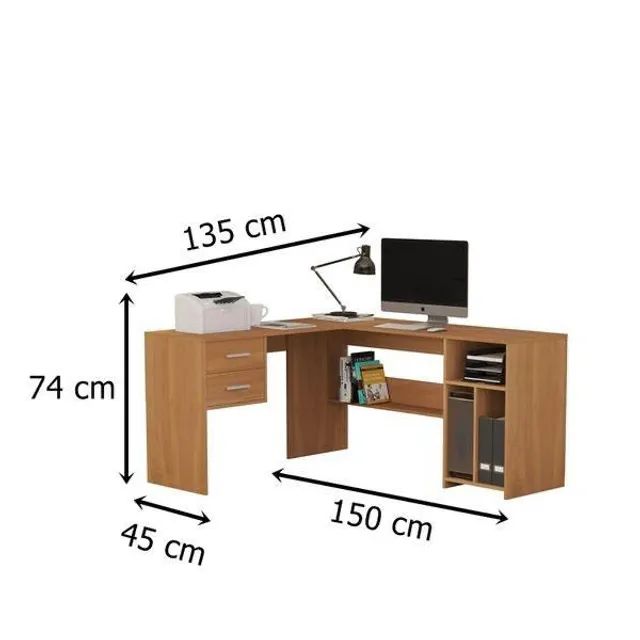MESA DE ESCRITÓRIO,CANTO  - Foto 2