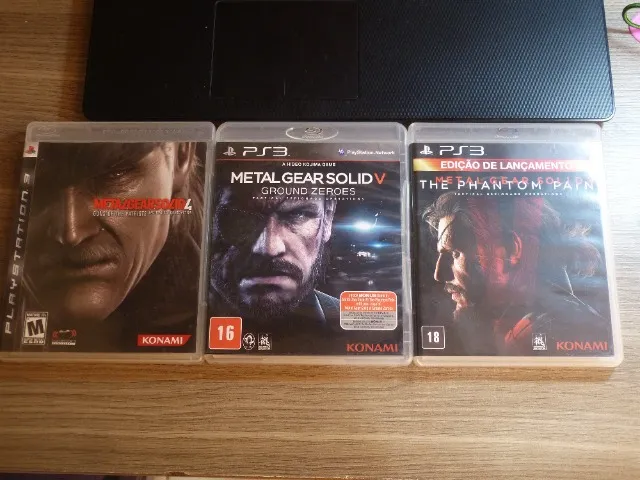 Jogo Metal Gear Solid V The Phantom Pain - Ps3 Mídia Física Usado