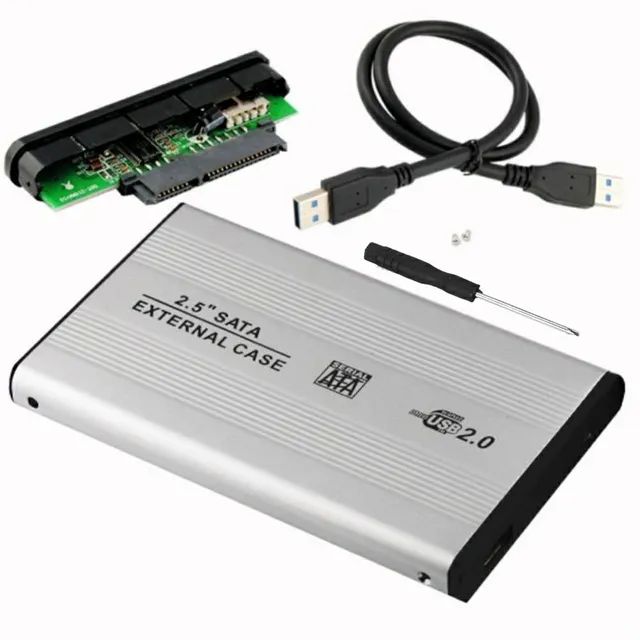 Case gaveta para HD de 2.5 USB 2.0 original lacrado - Foto 2