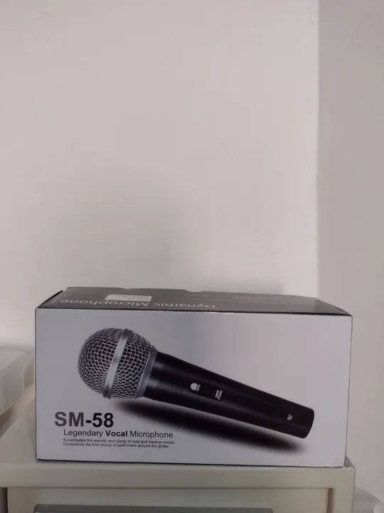 Microfone SM-58 Dynamic Microphone