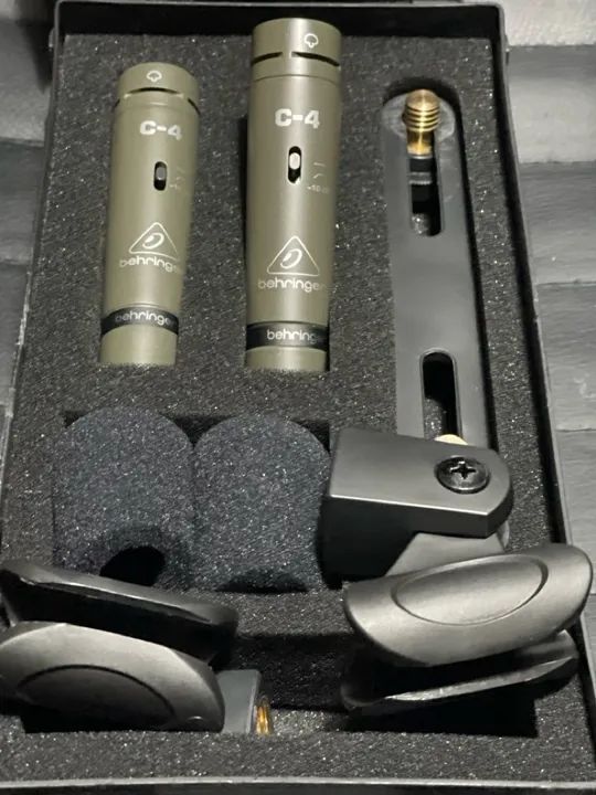 Par de Microfones Condensador Behringer C-4 - Foto 4