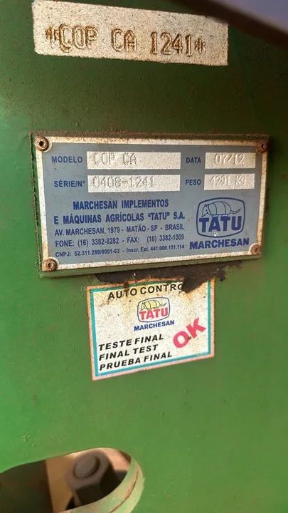 Plantadeira Tatu Marchesan COP CA 7/7 - Foto 2