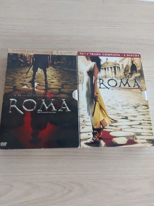 DVD Roma 1ª e 2ª temporada completa. 