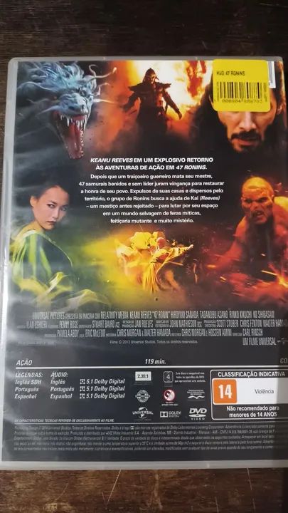 47 ronins filme dvd  - Foto 2