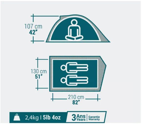 Barraca Decatlon Quechua - Foto 3